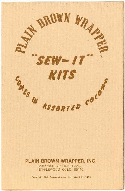 Plain Brown Wrapper